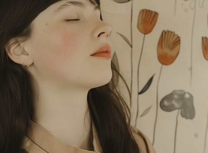 Serene Portrait of Young Woman Serene Portrait of Young Woman